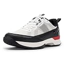 FitVille Wide Tennis Shoes for Men Pickleball Shoes Lightweight Breathable All Court Athletic Shoes with Arch Support &amp; Wide Toe Box