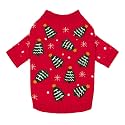Fitwarm Banana Dog Sweater, Thermal Dog Winter Clothes for Small Dogs Boy Girl, Pet Outfit, Brown, Yellow, XL