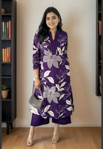 fiuxus women kurti palazzo set