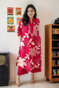 FIuxus Women Cotton Blend Kurti Palazzo Set
