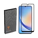 FIVE-O Tempered Glass Screen Guard for Samsung Galaxy F34 5G - Edge to Edge Tempered Glass Screen Protector - 9H Hardness - 6D Tempered Glass - Pack of 2