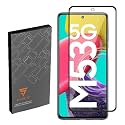 FIVE-O Tempered Glass Screen Guard for Samsung Galaxy M53 5G - Edge to Edge Tempered Glass Screen Protector - 9H Hardness - 6D Tempered Glass - Pack of 3