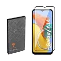 FIVE-O Tempered Glass Screen Guard for Samsung Galaxy A14 5G - Edge to Edge Tempered Glass Screen Protector - 9H Hardness - 6D Tempered Glass - Pack of 2