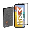 FIVE-O Tempered Glass Screen Guard for Samsung Galaxy M14 5G - Edge to Edge Tempered Glass Screen Protector - 9H Hardness - 6D Tempered Glass - Pack of 3