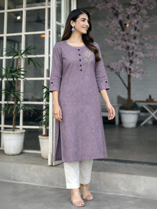 Five Star Fashion Women Embellished Straight Kurta