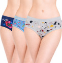 FiveFlag Women Hipster Multicolor Panty