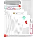 FIVEIZERO 87-Piece Beading Needles Set, 3 Types, 6 Sizes for Jewelry Making