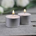 Long Burning Tealight Candles Smokeless Unscented Wax