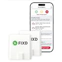 FIXD Bluetooth OBD2 Scanner - Car Diagnostic Check Engine Code Reader