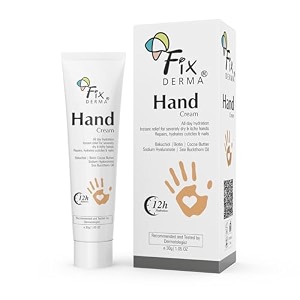 fixderma hand cream for women amp men  hand moisturizer  hand cream for dry and rough hands  cocoa butter  cream for itchy hand  all skins types - 30g