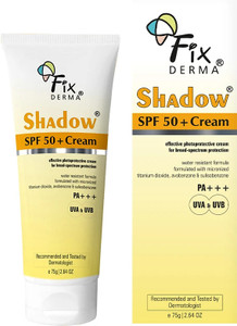 fixderma sunscreen - spf 50 pa shadow sunscreen spf 50 cream sunscreen for dry skin uva  uvb protection