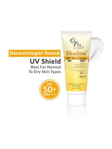 fixderma sunscreen - spf 50 pa shadow sunscreen spf cream sunscreen for dry skin uva  uvb protection