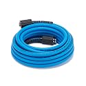 FIXFANS Pressure Washer Hose 1/4" X 25 FT, Kink Resistant Power Washer Hose