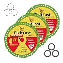 FIXLTFAST 4-1/2 x 7/8 Indestructible Multi-Material Cutting Disc - 3 Pack