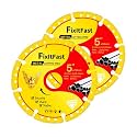FIXLTFAST 5" Diamond Cutting Wheel Metal Cut Off Disc for Angle Grinder