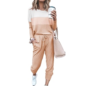 fixmatti women jumpsuit low v neck drawstring waisted long pant romper outfits