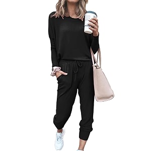 fixmatti women jumpsuit low v neck drawstring waisted long pant romper outfits