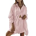 Fixmatti Women Jumpsuit Low V Neck Drawstring Waisted Long Pant Romper Outfits