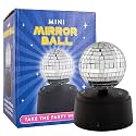 Fizz Creations Mini Disco Mirror Ball LED Light | 5" Party Light