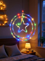 FIZZYTECH 118 LEDs 1 m Multicolor Flickering Star Rice Lights