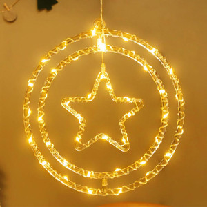 fizzytech 118 leds 1 m yellow flickering star rice lights