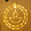 FIZZYTECH 118 LEDs 1 m Yellow Flickering Diya Rice Lights