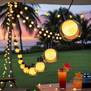 fizzytech 20 leds 10 m yellow steady ball rice lights