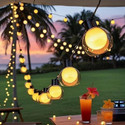 FIZZYTECH 20 LEDs 10 m Yellow Steady Ball Rice Lights