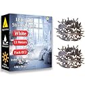 fizzytech 40 LED Rice Light 11 Meter (White) – Decorative String Light for Rice Light Diwali, Christmas, Home, Bedroom, Wedding, Party &amp; Patio – Pack of 2