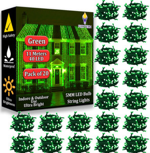FIZZYTECH 40 LEDs 11 m Green Flickering
