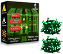 FIZZYTECH 40 LEDs 11 m Green Flickering String Rice Lights