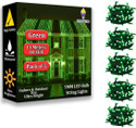 FIZZYTECH 40 LEDs 11 m Green Steady String Rice Lights