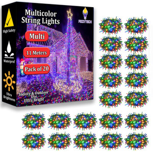 FIZZYTECH 40 LEDs 11 m Multicolor Flickering