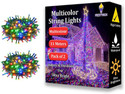 FIZZYTECH 40 LEDs 11 m Multicolor Color Changing String Rice Lights