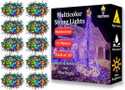 FIZZYTECH 40 LEDs 11 m Multicolor Flickering String Rice Lights