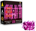 FIZZYTECH 40 LEDs 11 m Pink Flickering String Rice Lights
