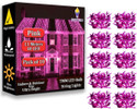 FIZZYTECH 40 LEDs 11 m Pink Flickering String Rice Lights