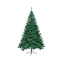 fizzytech 6 Feet Green PVC Artificial Christmas Tree with 680 Tips | Premium Decorative Look | Durable PVC Material | Metal Stand | Easy 3-Step Assembly | Perfect for Christmas Home Decoration
