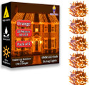 FIZZYTECH 60 LEDs 20 m Orange Steady String Rice Lights