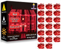 FIZZYTECH 60 LEDs 20 m Red Steady String Rice Lights