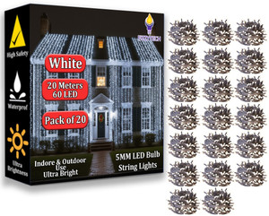 FIZZYTECH 60 LEDs 20 m White Steady