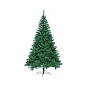 fizzytech 5 Feet Green PVC Artificial Christmas Tree with 500 Tips | Premium Decorative Look | Durable PVC Material | Metal Stand | Easy 3-Step Assembly | Perfect for Christmas Home Decoration