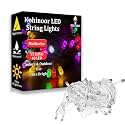fizzytech Kohinoor LED String Lights – 11 Meter, 40 Multicolour LEDs, Ultra Bright, Waterproof, High Safety, Indoor &amp; Outdoor Decorative Lighting for Home, Garden, Diwali, Party, Christmas