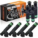 FJ475 Upgraded 4.7L 4-hole Fuel Injectors Fit for:-Dodge Ram 1500 2003-2007, Durango 2001-2007, Dakota 2001-2007; for:-Jeep Grand Cherokee 2001 2002-2007 Set Of 8