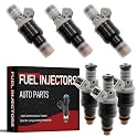 FJ712 Upgraded 2.9L 3.0L 3.8L 4.9L Fuel Injectors Fit For:-Ford F150 1987-1996, Ranger 1986-1997, Taurus 1986-1999; For:-Mercury Sable 1986-1999; Replace: FJ690 (6 PCS)