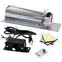 FK24 Fireplace Blower Kit for Majestic, Martin, Temco, Vermont Castings Fireplace 36BDVR, 36BDVRRN, 36LDVRRN, 36BDVT, 33BDVR, 39BDVR, DV360, DVRT36, 36LDVT, FK24 54103 Blower Fan Kit for Rotom HB-RB65