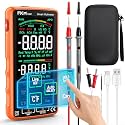FKM Rechargeable Digital Multimeter Tester,Voltmeter w/ 5″ Touch Screen