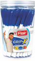 FLAIR Grip-X Ball Pen (Pack of 50, Ink Color - Blue)