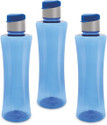 FLAIR Sleek Bottle With Fliptop Pet So3 1000Ml Blue 1000 ml PET Bottle