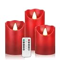Flameless LED Candles Battery Operated, 10-KeyRemote Control, 24-Hour Timer